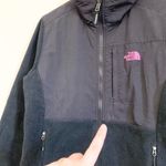 The North Face  Black Pink Embroider Cancer Awareness Full Zip Jacket Small Photo 5