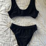 Black High Waisted Bikini Size M Photo 0