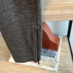 CAbi Mid-Rise Pull On Ponte Riding Leggings Ankle Zip Brown # 999 Women's, Small Photo 4