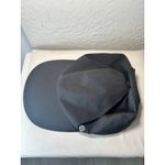Lululemon  Black Baseball Cap Unstructured Soft Fabric Adjustable Back Photo 2