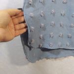 Blooming Jelly  Swimsuit Coverups Blue Chiffon  Swimwear Cover Dress Size Small Photo 3