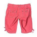 Ralph Lauren POLO Jeans Bermuda Shorts Women’s 10 Coral Pink Y2K Baggy Tie Hem Photo 1
