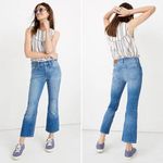 Madewell  Cali Demi-Boot Jeans in Farrah Wash: Knee Patch Edition Photo 1
