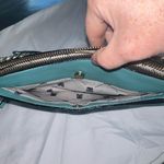 Antonio Melani  Aqua  Soft Leather crossbody Bag NWT Photo 3