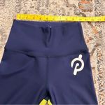 Peloton ‎ Navy Contrast Show Up Rib Leggings Size S Photo 5