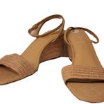Joie  Lila Wedge Leather Sandals Women’s Tan Size 8.5 Photo 0