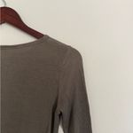 Alo Yoga  Long Sleeve Twist Top - Taupe Photo 4