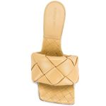 Bottega Veneta  The Lido Sandals in Cane Sugar 36 Womens Leather High Heels Photo 1