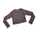 Victoria's Secret Athletic Clean-Girl Fitness Victoria’s Secret PINK Seamless Crop Top Thumb Holes Photo 9