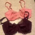 Victoria's Secret  SET of 2 DREAM ANGELS Wicked Unlined 34DDD bra lot Photo 4