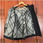 Burberry  Brit Coat Jacket Quilted Hooded Black Size XS Photo 8