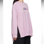 Stella McCartney $725  Purple High Frequency Gel Logo Sweatshirt - Medium Photo 2