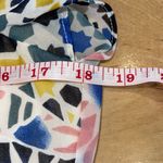 MM Couture by Miss Me One Shoulder Chiffon Floral Geometric Pattern Dress Size M Photo 5