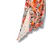 Jennifer Lopez Summer Oasis floral zebra print strapless maxi dress NWT Photo 8