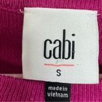 CAbi Tether Pullover Orchid Fuchsia Pink Knit Tie Flare Sleeve Sweater Women’s S Photo 4