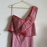 Lovers + Friends  Flint Jumpsuit in Red Size Medium Photo 5