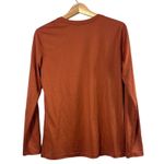 Nike Women’s Burnt Orange  Long Sleeve Shirt M Photo 1