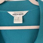 Misook  Vintage Acrylic Top & Blazer Set Teal Made in Korea Women’s Medium Photo 5