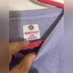 Marley Lilly Lilac Cotton Lounge Crewneck Terry Cloth Long Sleeve Top Sz L-XL Photo 15
