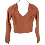 Lululemon  Align Long Sleeve Shirt Womens Size 2 Pink Savannah Athletic Yoga Run Photo 2