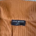 Lane Bryant  Copper Orange Collared Ribbed Dress SIZE 14/16 Photo 2