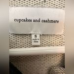 Cupcakes And Cashmere Carlton Knit Sweater Jacket Varsity Gray Photo 4