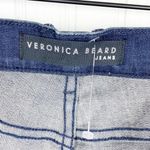 Veronica Beard NEW Jeans Carolyn Baby Boot in Midnight Red Stripe Plus Size 24 Photo 12