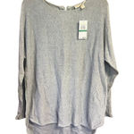 Michael Kors  Womans Sweater Heather Gray Sz L NWT Photo 0