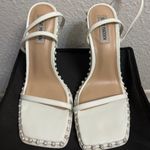 Steve Madden White Zelle Heel Photo 4