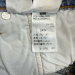 Levi's  501 Two Tone High Rise Jean Shorts - New - Size 24 Photo 2