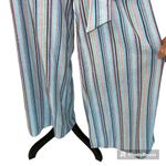 Altar'd State Altar’d State Bauer Jumpsuit Pastel Stripes Belted Wide Leg Bandeau Top Size S Photo 2