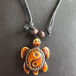 Yin Yang sea turtle necklace Photo 3