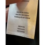 Rails Top Women Medium Black Strapless Gold Button Front Lulu Party Cocktail Photo 9