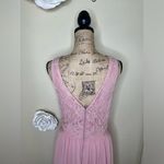 City Triangles NTM: David’s Bridal Blush Pink A-Line Gown with Gemstones Sz 17 Photo 9