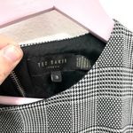 Ted Baker  Linnah Check Asymmetric Tailored Dress Size 3/ M Photo 2