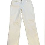 L'Agence L’AGENCE High Rise cropped Slim White Denim Size 24 Photo 10