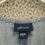 J. Jill Denim Jean Chambray Tunic Top Sleeveless Boho Tencel Lyocell Women Small Blue Photo 2
