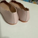 French Sole Jigsaw Scalloped Pink Ballet Flats Size 6 1/2 Photo 3