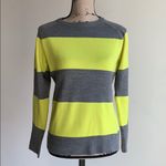 French Connection neon striped sweater Photo 1