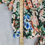ZARA  Women's Top Wrap Floral Short Sleeve Size S Small Photo 5