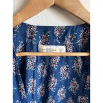 Abercrombie & Fitch Rare Blue Katina Kimono Fringe Robe Top Womens One Size Photo 3