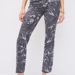 Pilcro NEW WITH TAG  CIGARETTE STRAIGHT JEANS IN DARK FLORAL SIZE 28! Photo 0