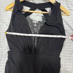 En Crème Black lace jumpsuit small Photo 4