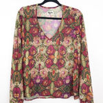 Show Me Your Mumu  floral‎ bell sleeve blouse Photo 0