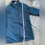 Obermeyer  Women’s Winter Ski Jacket Size 14 Blue Insulated Nylon Polyester Coat Photo 10