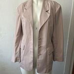 Vintage 80s Flying Fashion Hong Kong light pink 4 button blazer Small Size undefined Photo 0