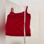Wild Fable Cutesie Red Double Strap Layered Lace Trim Tank Top Cami Sz XXS EUC Photo 6
