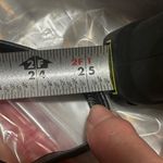 Floriana Floral Hand Painted Black Leather Boho Crossbody Purse Photo 11