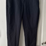H&M Navy Dress Pants with Tapered Leg Women’s 8 MSRP $20 Photo 0