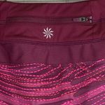 Athleta Sz 8 Ramp It Up Skort Abstract Activewear Zip Pocket Stretch Liner Golf Photo 3